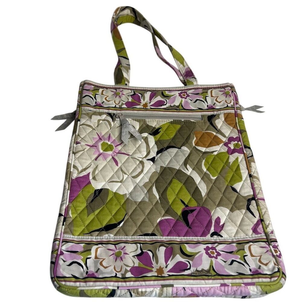 Vera Bradley Women's Laptop Tote Portobello Road Floral Multicolor